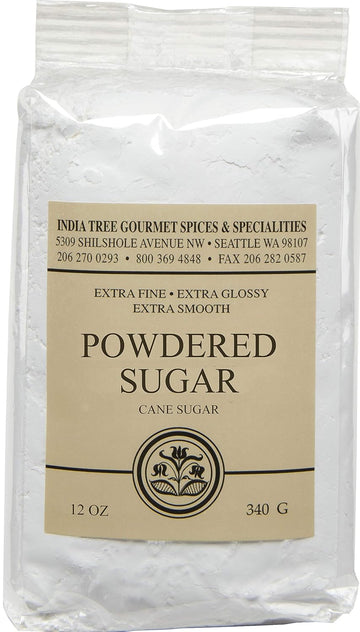 India Tree Fondant And Icing Sugar, 12 Oz (Pack Of 4)