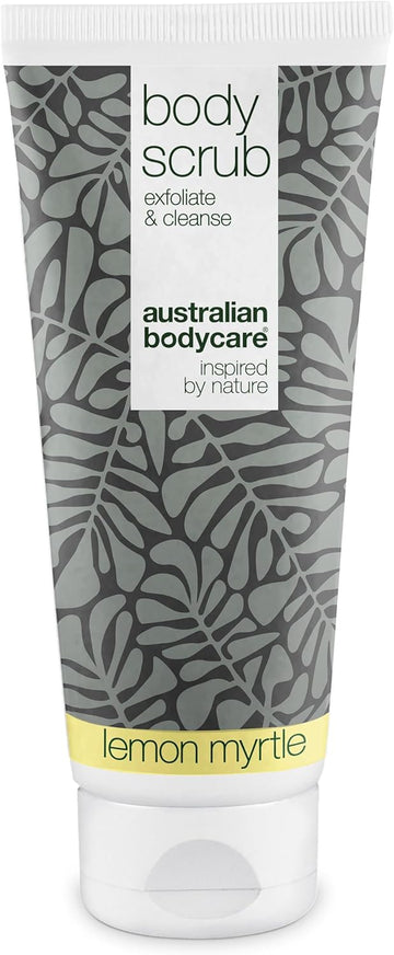 Australian Bodycare Body Scrub For Women & Men 200 Ml | Tea Tree Oil & Lemon Myrtle Body Scrub Exfoliator | Foot Scrub For Hard Skin | For Pimples On The Back & Body | With Australian Tea Tree Oil