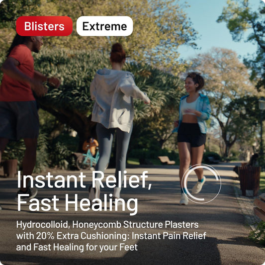 Compeed Blister Plasters Extreme 5 Pack - Hydrocolloid Foot Treatment - Heal Fast