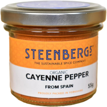 Steenbergs Organic Cayenne Pepper Standard - 55G