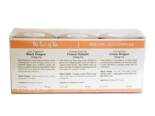 The Tao Of Tea Oolong Tea Sampler, 3-Count Box