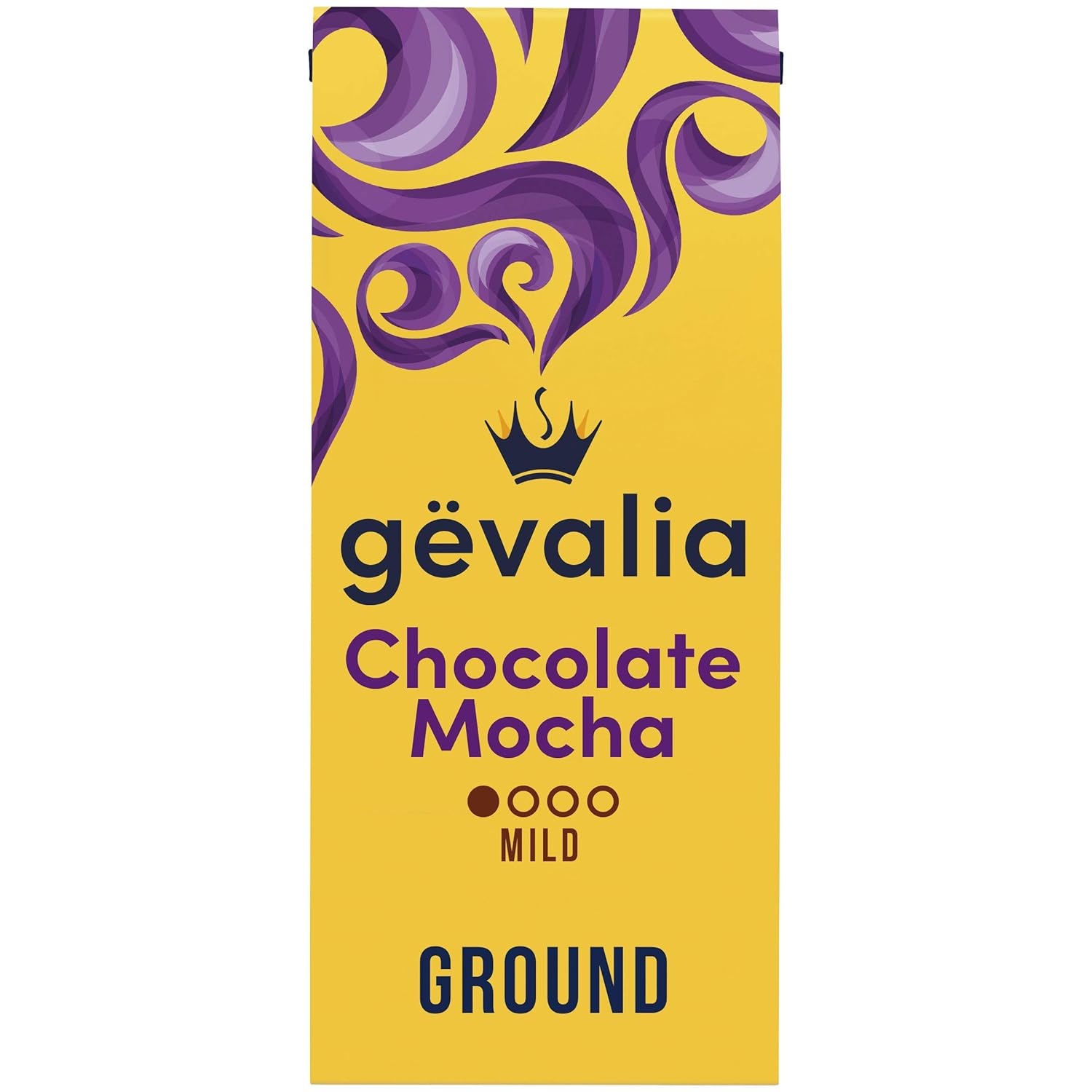 Gevalia Chocolate Mocha Mild Roast Ground Coffee (12 oz Bag)