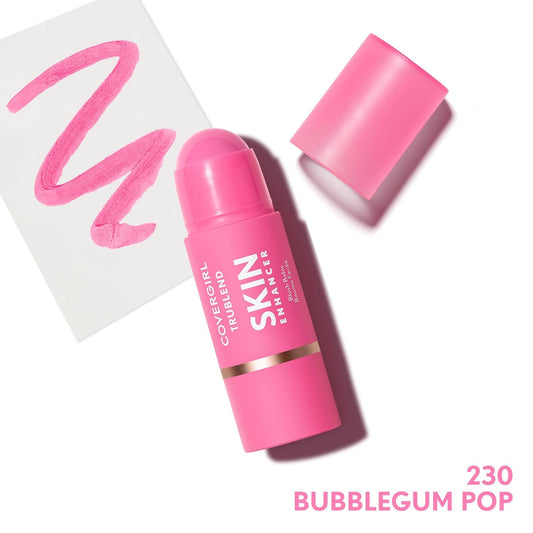 Covergirl Trublend Skin Enhancer Contour Stick Balm, 140 Carved, Vegan Formula, Easy To Use, Glides On Effortlessly, Non-Greasy, Doesn'T Crease, 0.21Oz