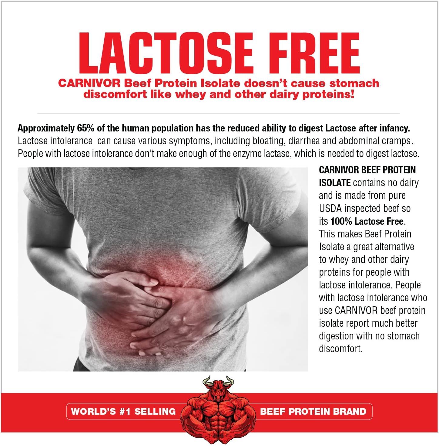 Musclemeds Carnivor Beef Protein Isolate Powder, Muscle Building, Recovery, Lactose Free, Sugar Free, Fat, Free, 23G Protein, Halal Certified, Chocolate, 56 Servings : Health & Household