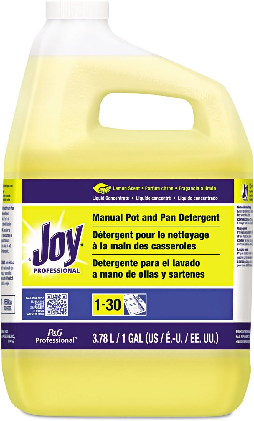 Joy Dishwashing Liquid, Lemon, One Gallon Bottle : Health & Household