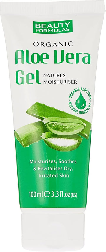 Beauty Formulas, Organic Gel, Aloe Vera, 100 ml