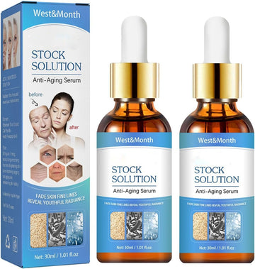2PCS Boto-x Stock SolutionBoto-x Face Serum UKCollagen Serum for Face Boto-x In A Bottle Boto-x Stock Anti Aging Serum for FaceReduce Wrinkles, Anti-aging, Boost Skin Collagen(2PCS)