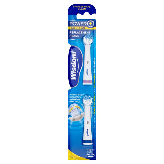 Wisdom Powerplus Replacement Heads