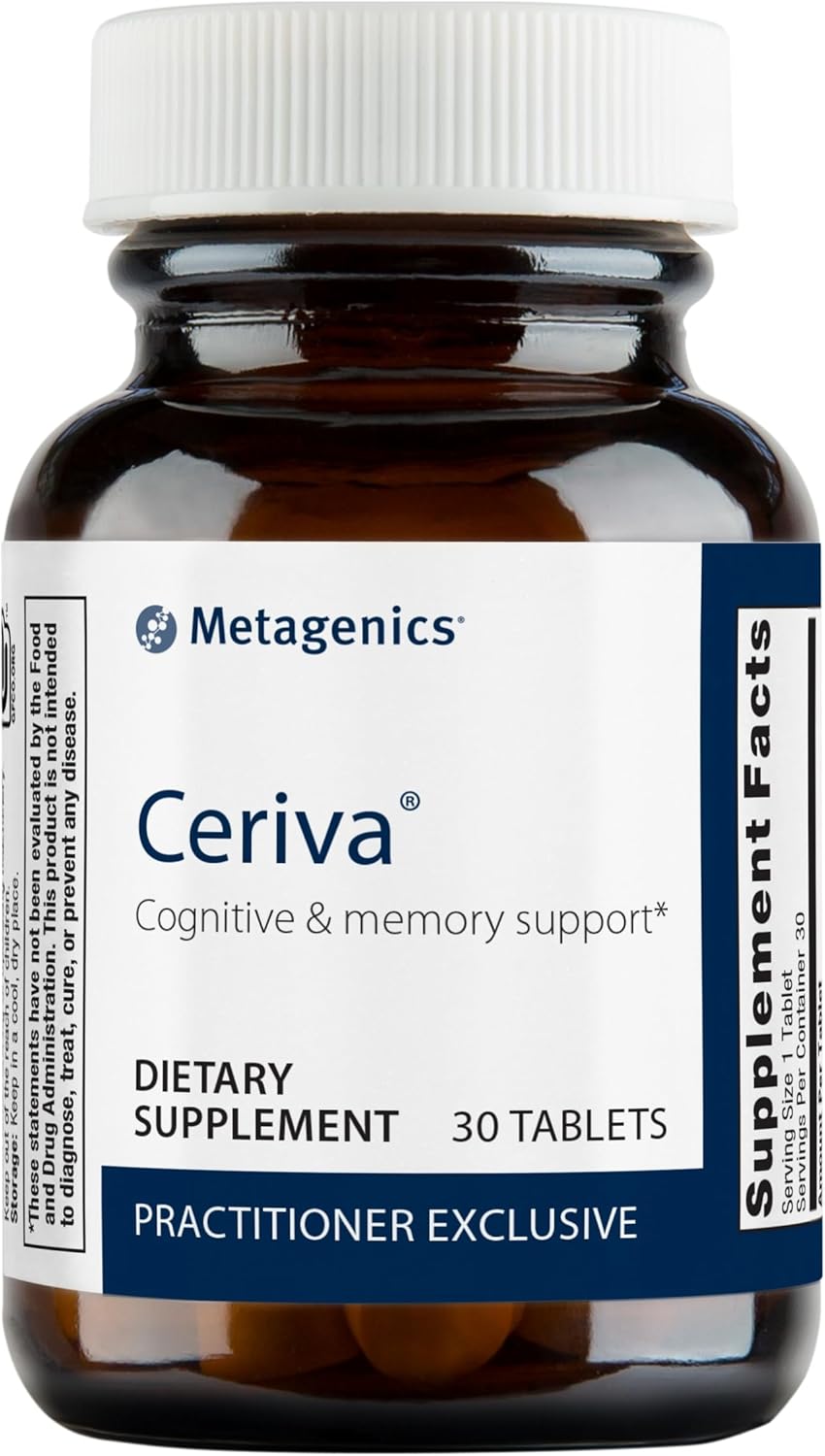 Metagenics Ceriva - Cognitive & Memory Support* - 30 Tablets