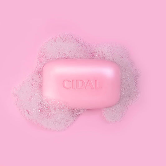 Cidal Pink Grapefruit Cleansing Bar Soap, Antibacterial, With Grapefruit Extract, Twinpack (2 X 100G Bars)