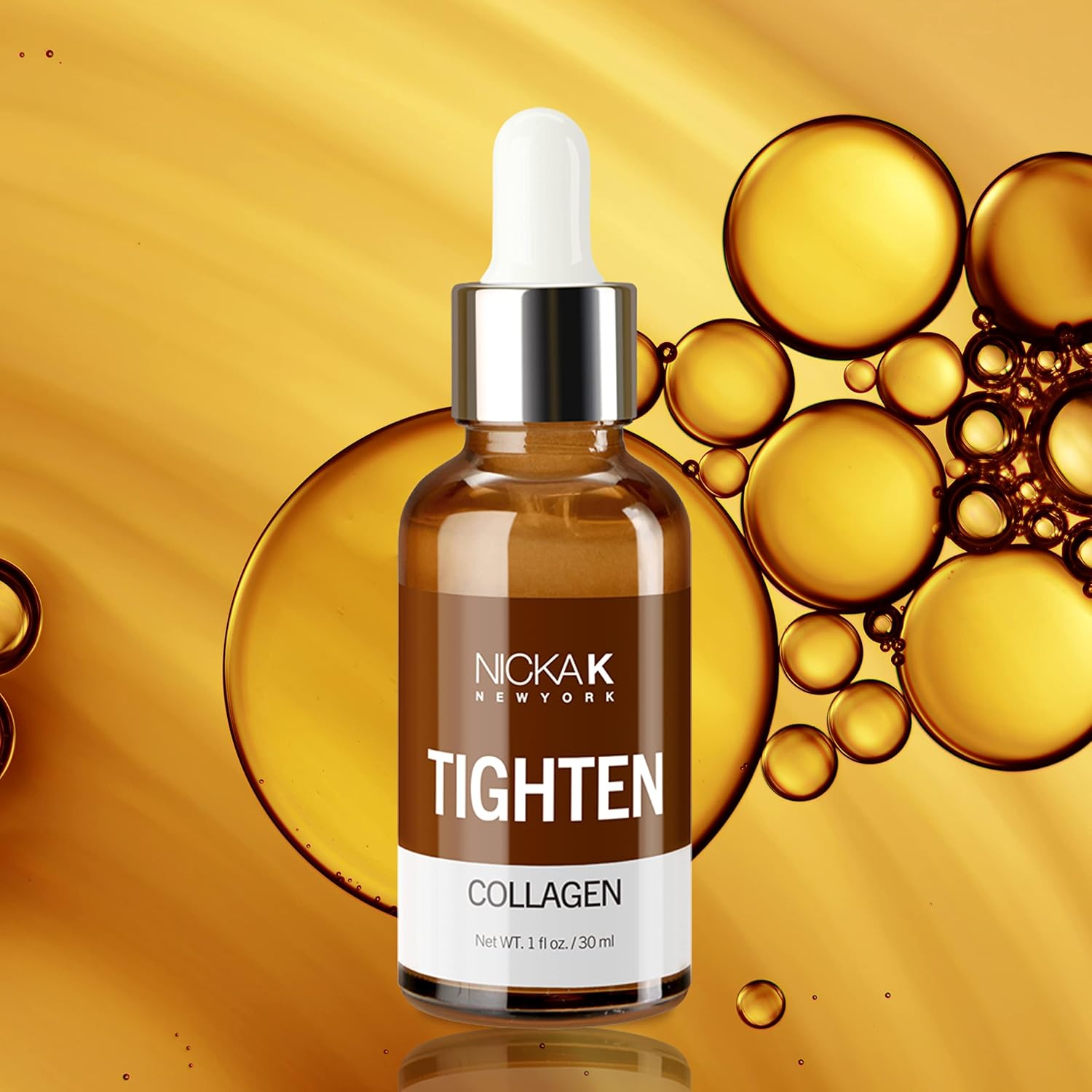 Nicka K Facial Ampoule Serum 1 Fl Oz / 30 Ml (Collagen) : Beauty & Personal Care