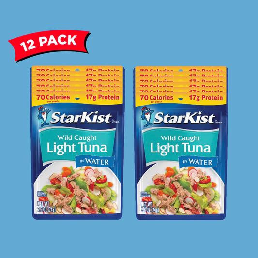StarKist Chunk Light Tuna in Water, 2.6 Oz, Pack of 12