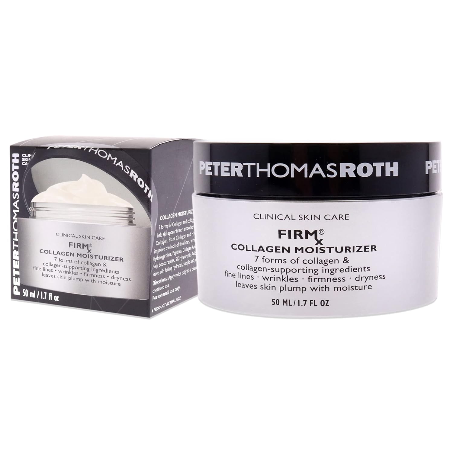 Peter Thomas Roth | Firmx Collagen Moisturizer | Face Cream With Collagen, Collagen Skin Cream, Firming Face Cream, 1.7 Oz : Peter Thomas Roth: Beauty & Personal Care