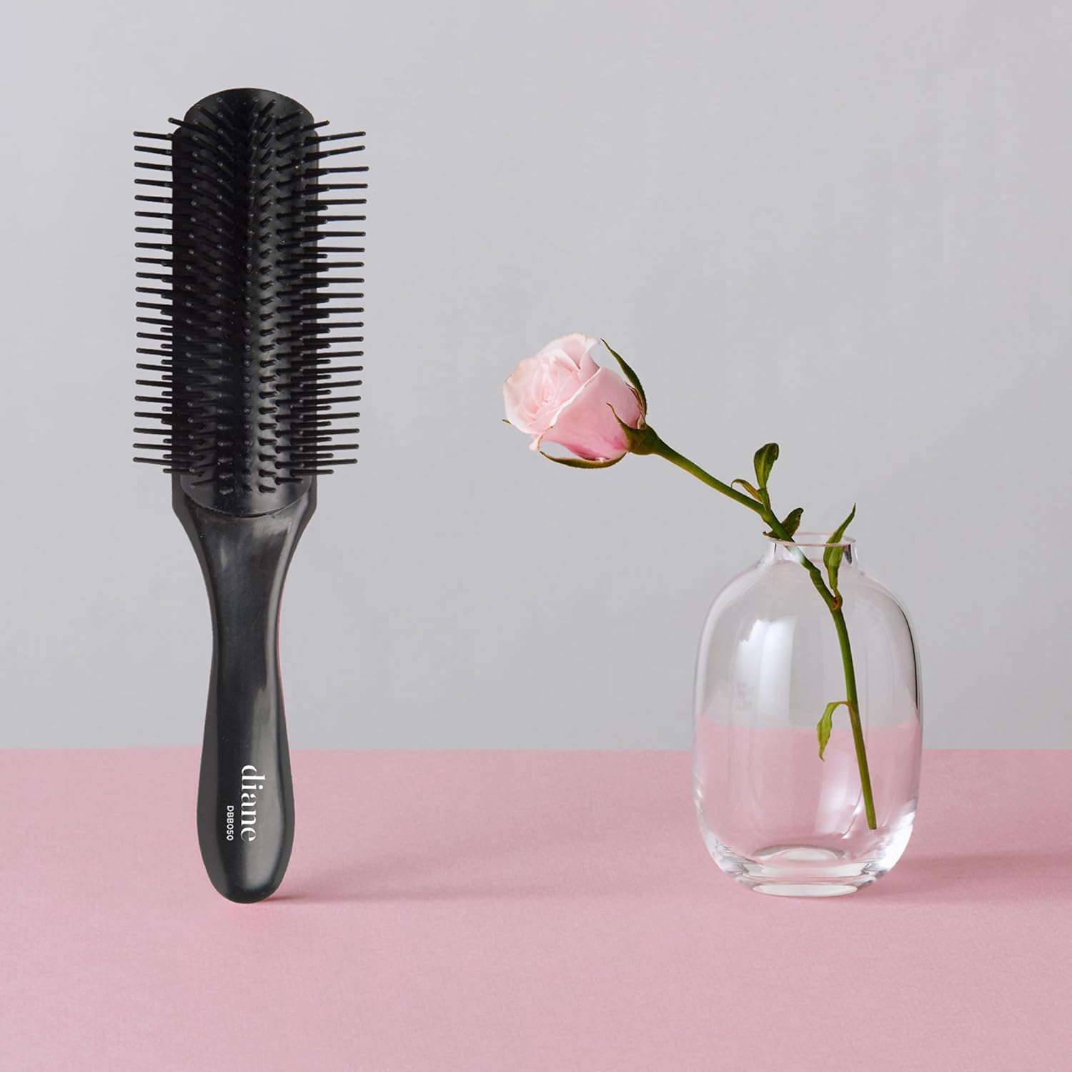 Diane Nylon Pin Styling Hair Brush for Detangling, Separating, Shaping and Defining Wet Thick or Curly Hair, Glides Through Tangles with Ease : Beauty & Personal Care