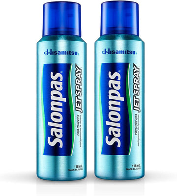 Salonpas pain relieving jet spray - 4 oz (2 PACK)