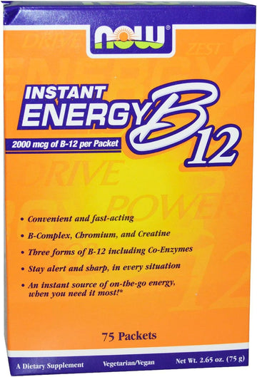 Now Foods - B-12 Instant Energy Packets 75/Box