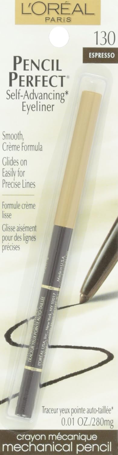 L'Oreal Paris Pencil Perfect Self-Advancing Eyeliner, Expresso, 0.01 Oz