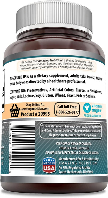 Amazing Formulas L Citrulline 2000Mg Per Serving 120 Tablets Supplement | Amino Acid Supplement For Men & Women | Non-Gmo | Gluten Free | Made In Usa