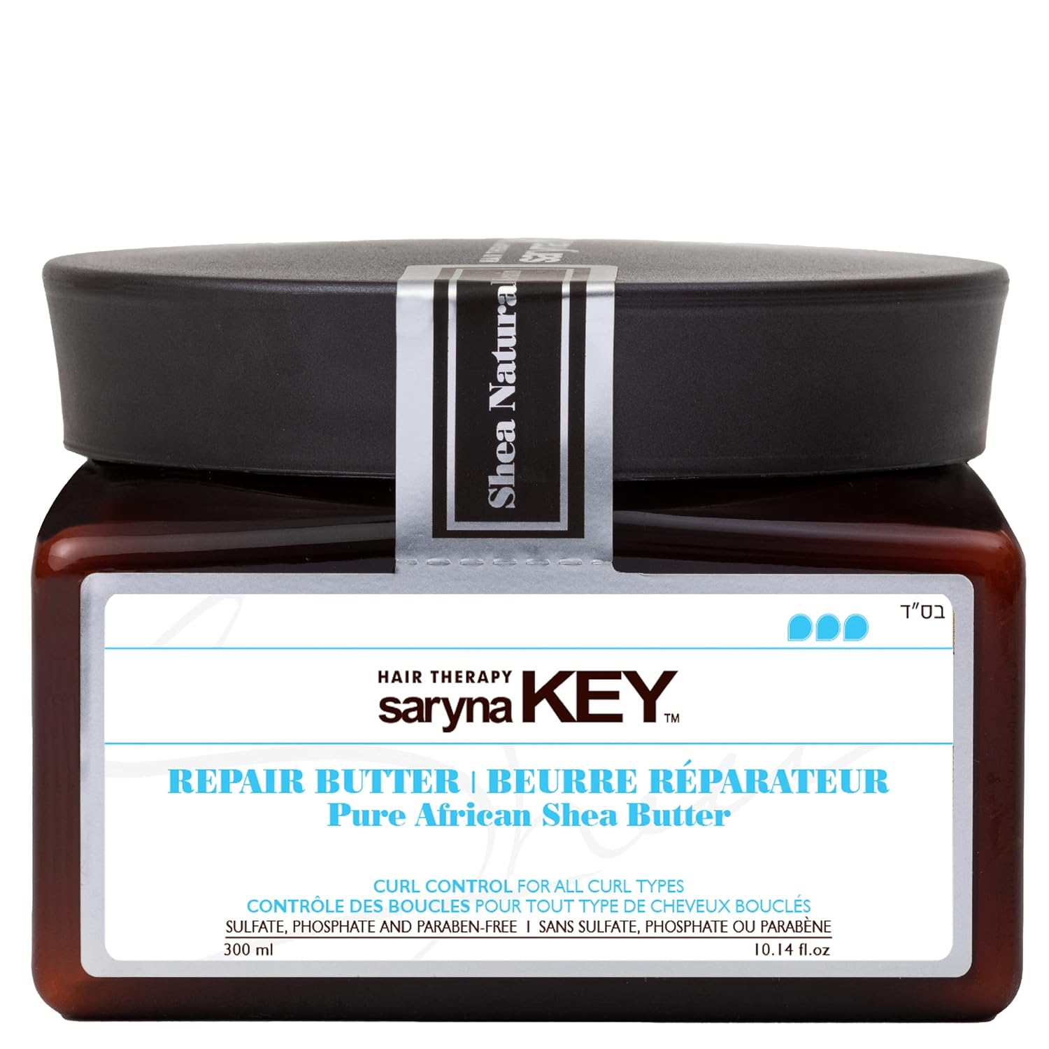 Saryna Key Curl Control Treatment Butter Mask - Shea Butter Hair Mask For Curly Hair - Natural Protein Treatment - Frizzy Hair Moisturizer - Deep Conditioner Mask For Coils And Curls (300Ml/10.14Oz)