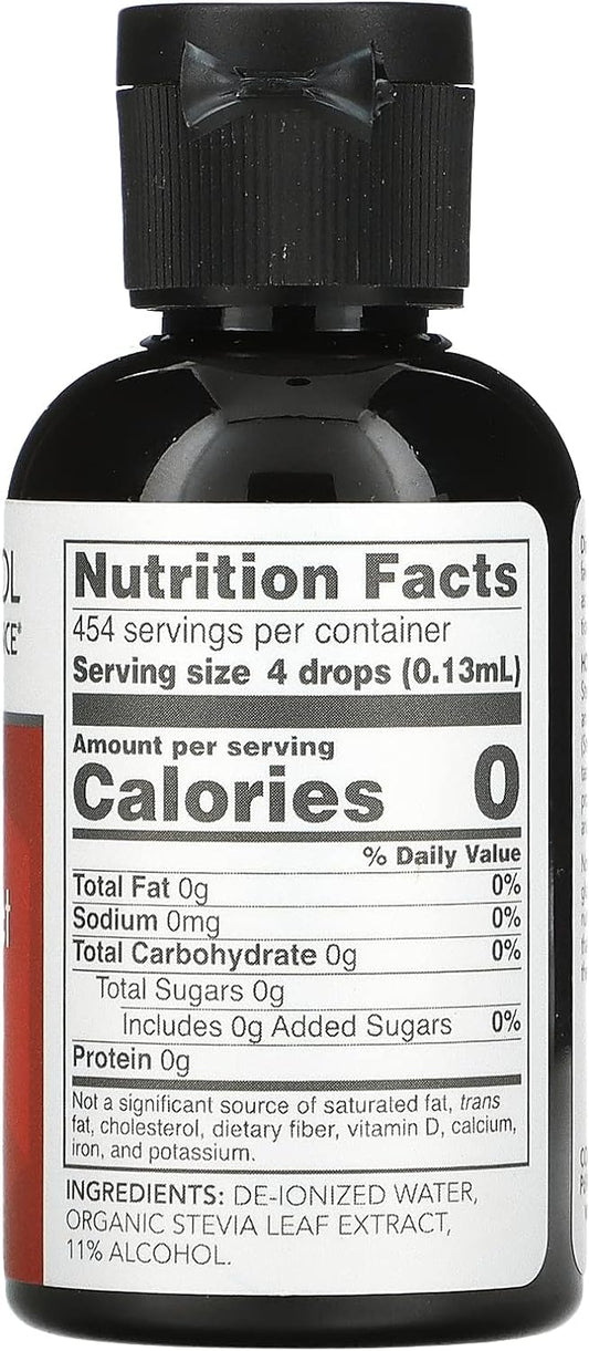 Protocol Stevia Liquid Extract - Organic Stevia Sweetener - Zero Calorie Sweetener - 2 Fl Oz : Health & Household