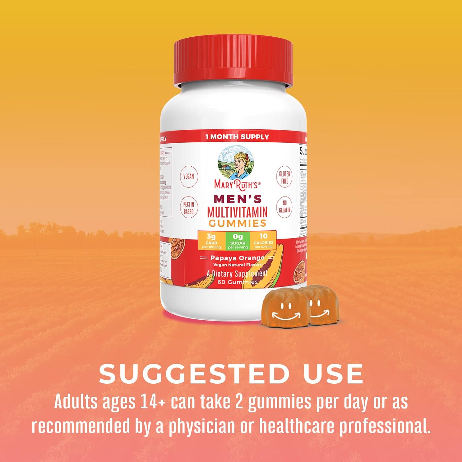 MaryRuth Organics Women's Multivitamin Gummies & Women's Multivitamin Liposomal Bundle, Daily Vegan Supplement Hair, Skin and Nail, Liquid Vitamins for Immune Support, Cognitive Health & Mood Balance : Health & Household