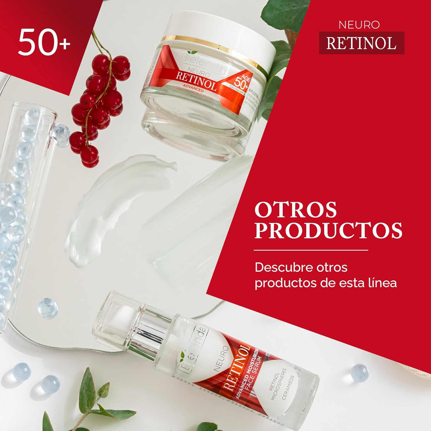 Bielenda Neuro Retinol Advanced Feuchtigkeitscreme 50+ Tag Und Nacht - 50 ml : Amazon.co.uk: Beauty