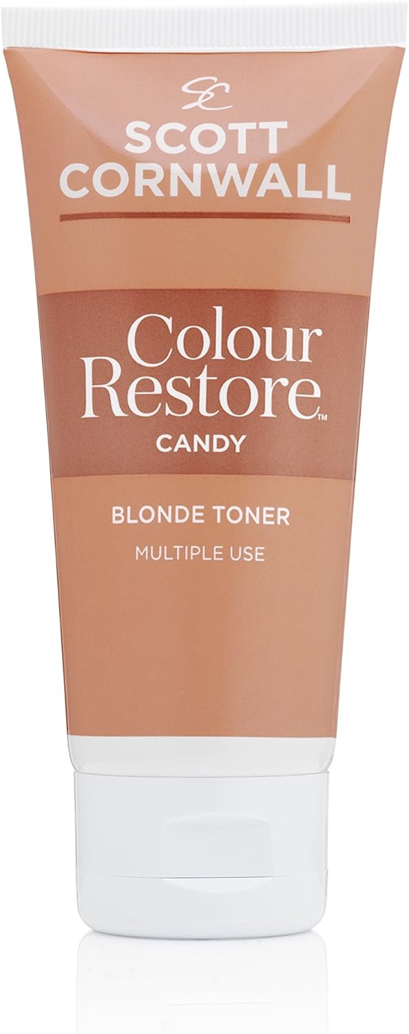 Scott Cornwall Hair Colour Restore Candy for Intense Platinum & Strawberry Tones, Hair Toner for Blonde Hair, Ammonia & Peroxide Free Semi-permanent Hair Dye, Lasts Up to 8 washes Hair Cream-100 ml : Amazon.co.uk: Beauty