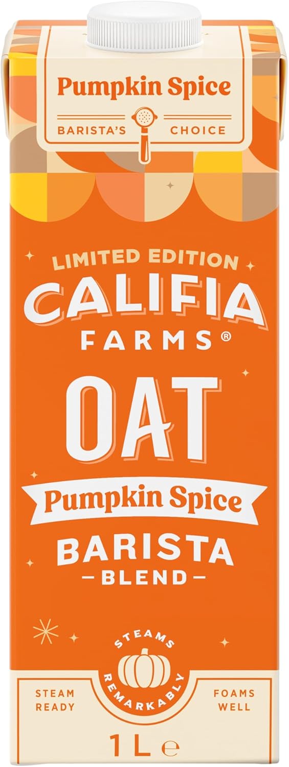 Califia Farms Pistachio Oat Barista Blend With Calcium - Dairy Free, Lactose Free, Vegan (6 X 1L)
