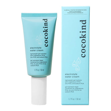 Cocokind Electrolyte Water Cream | Lightweight Water Gel Moisturizer | Balanced Hydrating Day Cream For All Skin Types | 1.7 Fl Oz