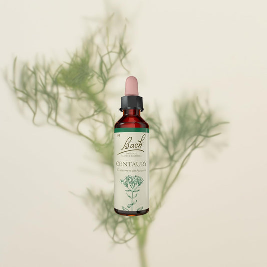 Bach Original Flower Remedies (Centaury) Stand Your Ground, Stay Assertive, Emotional Wellness, Natural Flower Essence, 20Ml