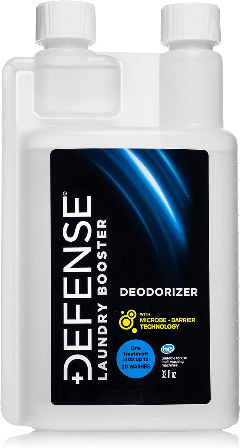Defense Soap Laundry Additive Deodorizer | Protects Wrestling Jiu Jitsu Bjj Gi Activewear Fabrics from Stains and Odors, 32 Fl Oz