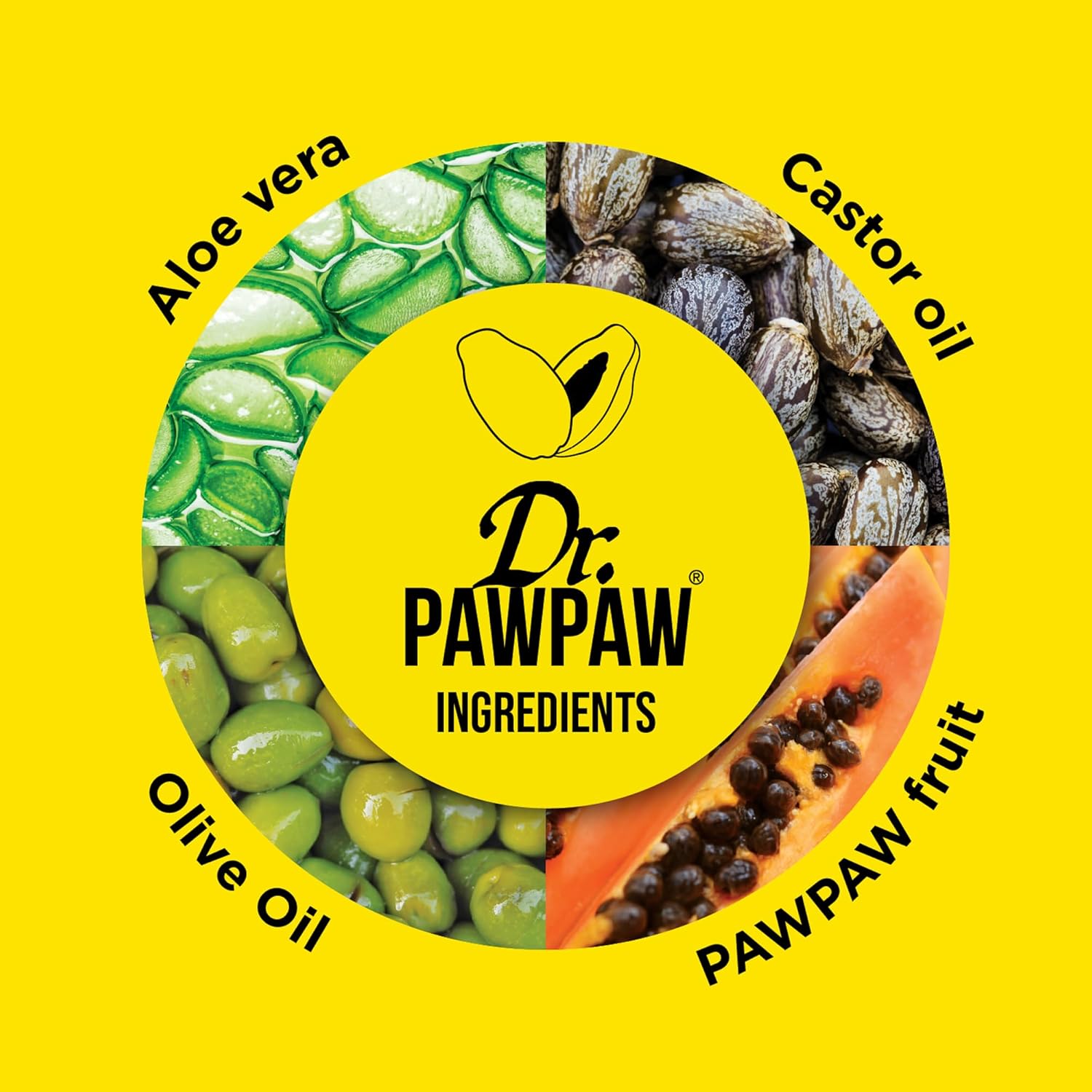 Dr.Pawpaw Rich Mocha, Multi-Purpose Natural No Fragrance Balm For Hydrating Lips, Skin, Hair, Cuticles, Nails & Beauty Finishing (10 Ml)