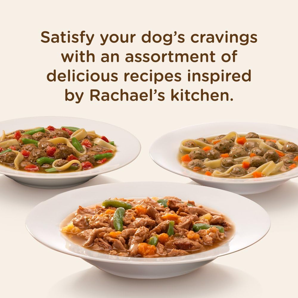 Rachael Ray Nutrish Premium Natural Wet Dog Food with Added Vitamins & Minerals, Hearty Recipes Variety Pack, 8 Ounce Tub (Pack of 12): Pet Supplies: Amazon.com