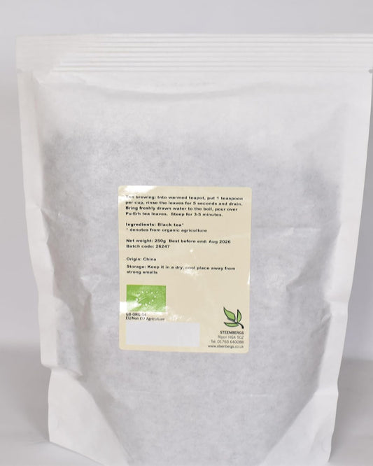 Steenbergs Organic Pu-Erh Loose Leaf Tea 250G Bag