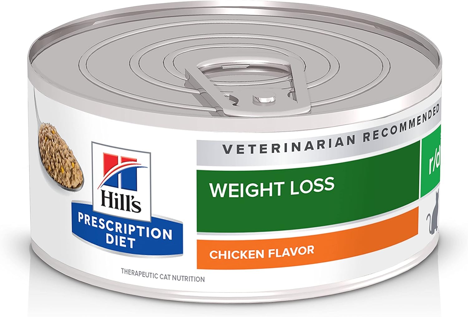 Hill'S Prescription Diet R/D Weight Reduction Chicken Flavor Wet Cat Food, Veterinary Diet, 5.5 Oz. Cans, 24-Pack