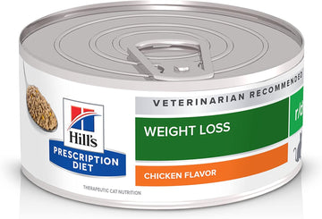 Hill'S Prescription Diet R/D Weight Reduction Chicken Flavor Wet Cat Food, Veterinary Diet, 5.5 Oz. Cans, 24-Pack