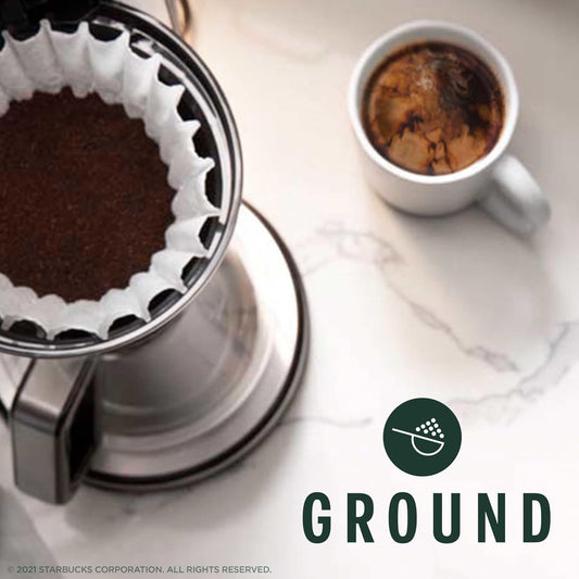 Starbucks Ground Coffee—Starbucks Blonde Roast Coffee—Veranda Blend—100% Arabica—3 bags (18 oz each)