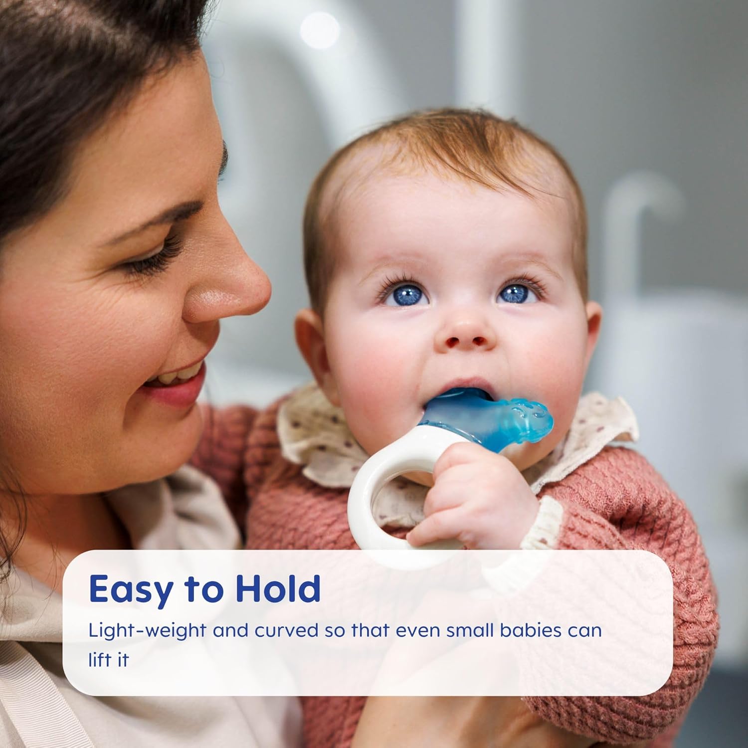 Mam Baby Toys, Teething Toys, Mini Cooler Teether With Clip, Boy, 2+ Months, 2 Count : Baby