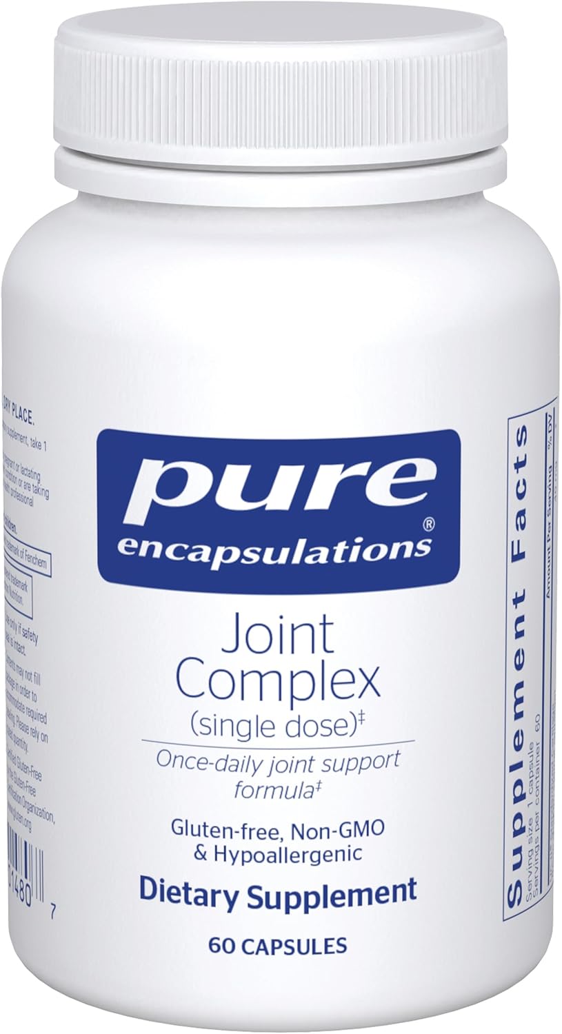 Pure Encapsulations Joint Complex (Single Dose) | Once-Daily Supplement To Support Joint Mobility, Comfort, Tissue, And Cartilage Health* | 60 Capsules