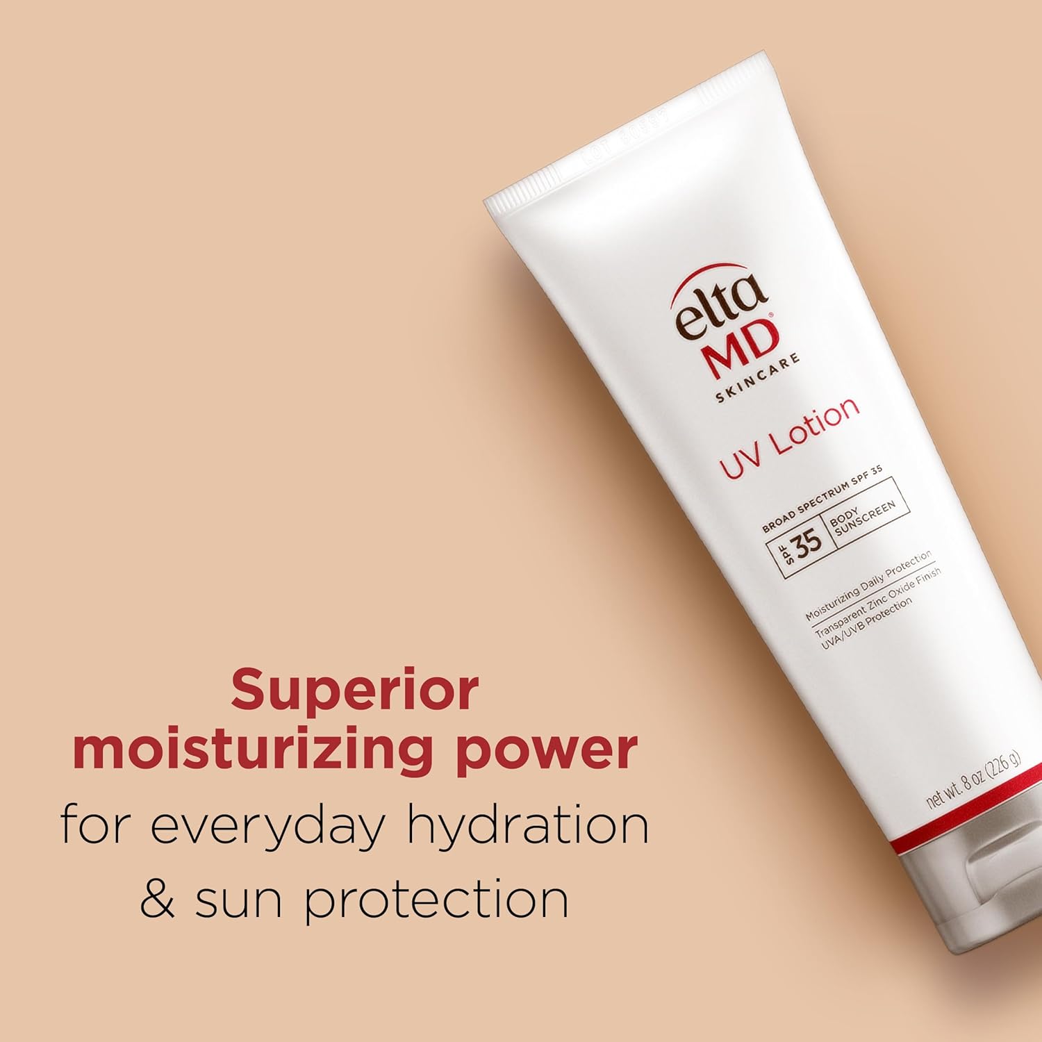 Eltamd Uv Lotion Body Sunscreen, Spf 30+ Sunscreen Lotion, Made With Zinc Oxide And Hyaluronic Acid, 7.0 Oz Pump : Beauty & Personal Care