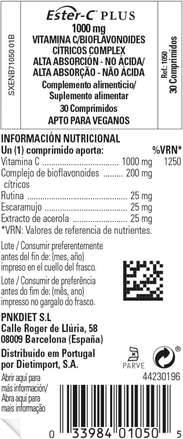 Solgar® Ester-C® Plus Effervescent - 7 X Sachets - Recharge Body And Mind - With B-Vitamins, Zinc And Magnesium - Immunity Support