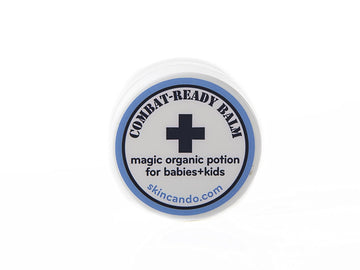 COMBAT READY SKIN CREAM - BALM FOR BABIES - 0.125oz by Skincando * * All Natural - Intensive Moisturizer For Babies * * Baby Skin Rash Cream - Organic Ingredients * * Apricot Kernel Oil