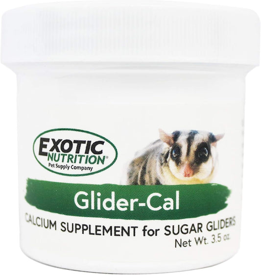 Glider-Cal (3.5 Oz.) - Calcium Supplement For Sugar Gliders - Prevents Hind Leg Paralysis