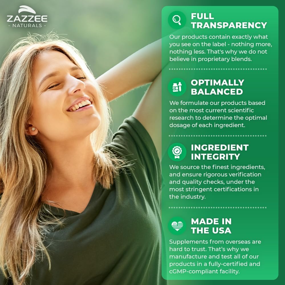 Zazzee D-Mannose Powder Plus, 2000 mg, 67 Servings, Potent & Fast-Acting, Plus 5 Billion CFU Probiotics and Pure Cranberry Juice Extract, Free Scoop, 6.5 Oz, Vegan, Gluten-Free, Non-GMO, All-Natural : Health & Household