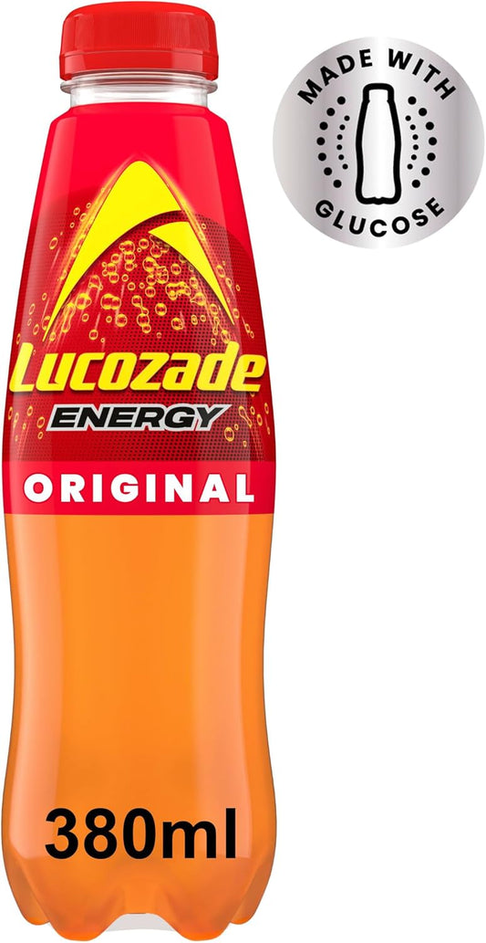 Lucozade Energy Original 380Ml (Pack Of 4)