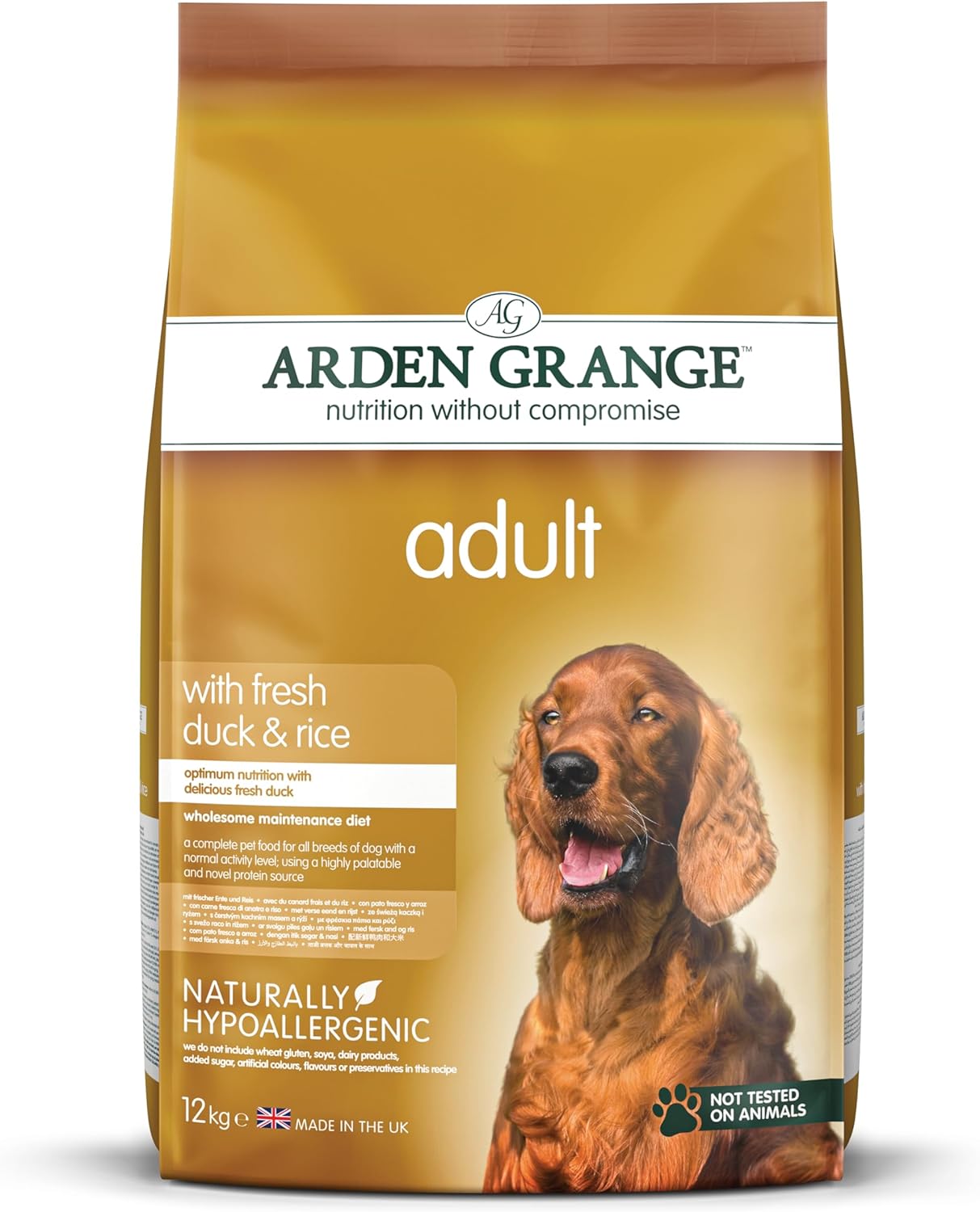 Arden Grange Adult with fresh duck & rice 2kg