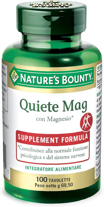 Nature'S Bounty Magnesium, 250Mg, 100 Tablets (Pack Of 3)