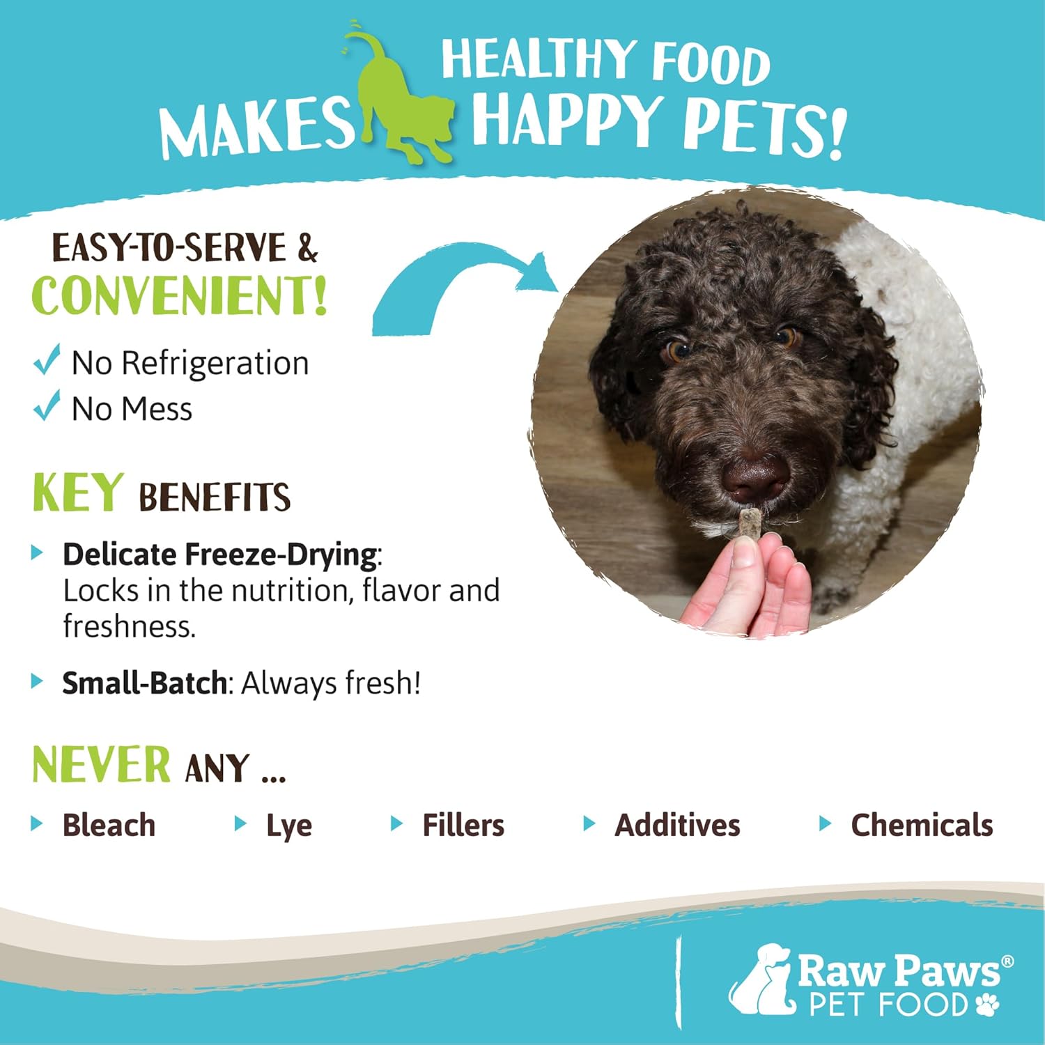 Raw Paws Freeze-Dried Green Beef Tripe for Dogs & Cats, 8-oz - Made in USA - Raw Freeze Dried Dog Treats - Free-Range Cows - Grain & Wheat Free Beef Green Tripe Cat Treats - Raw Tripe Treats for Dogs : Pet Supplies