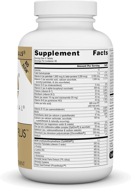 Source Naturals Skin Eternal Plus, With C Ester, Dmae, & Lipoic Acid - 120 Tablets