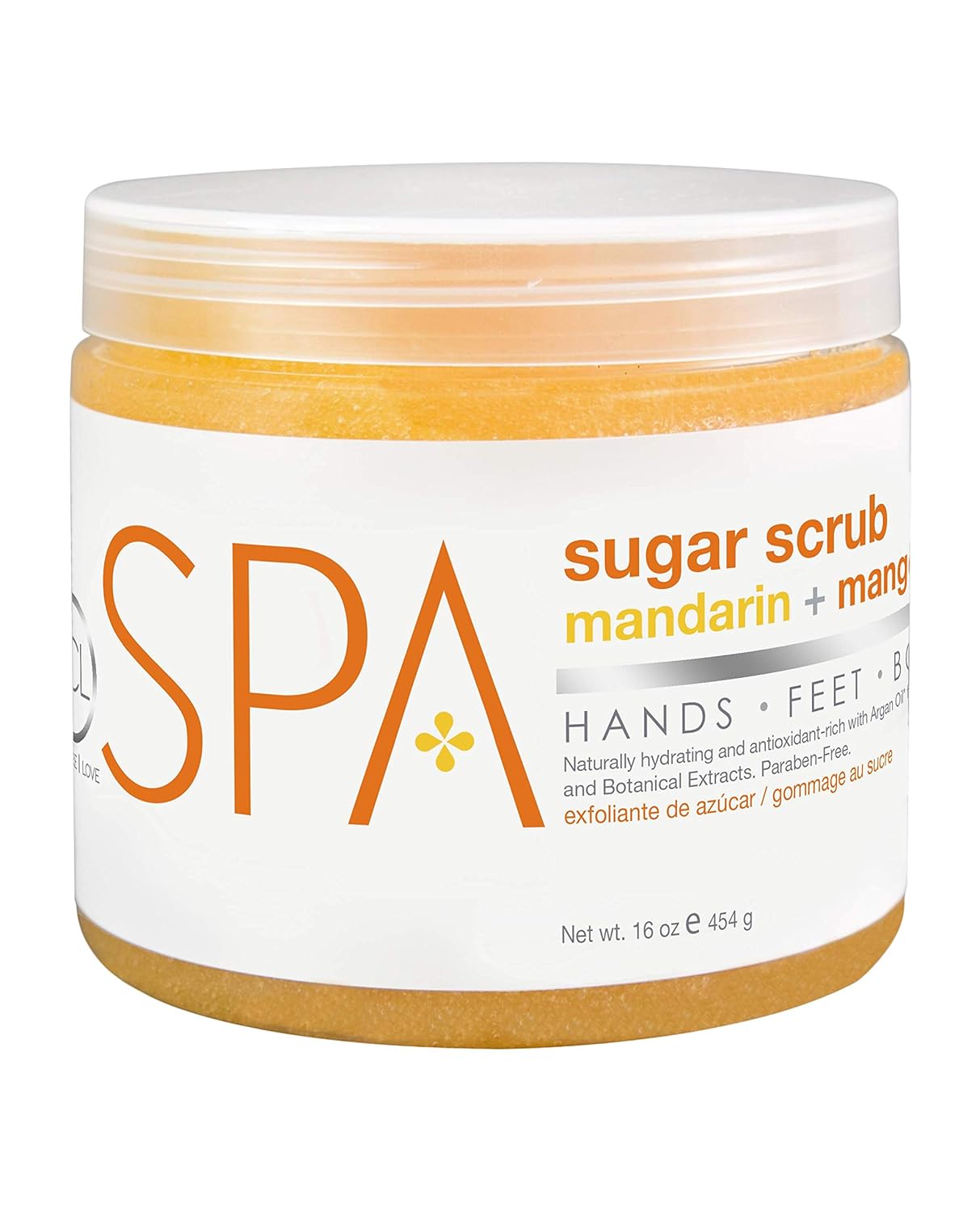 Bcl Spa Sugar Scrub Mandarin + Mango, 16 Oz : Beauty & Personal Care